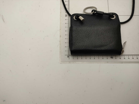 SAINT LAURENT Leather Strap Wallet