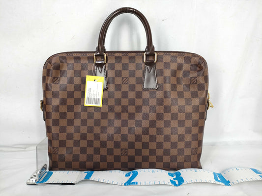 LOUIS VUITTON Damier N42242 Damier Porte Document Jour Business Bag