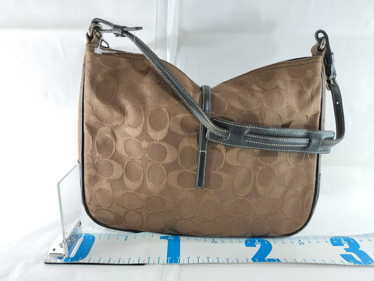 COACH Signature 6091 One-Shoulder Shoulder Bag