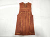 ISSEY MIYAKE Pleats Please Sleeveless Patterned Brown Top