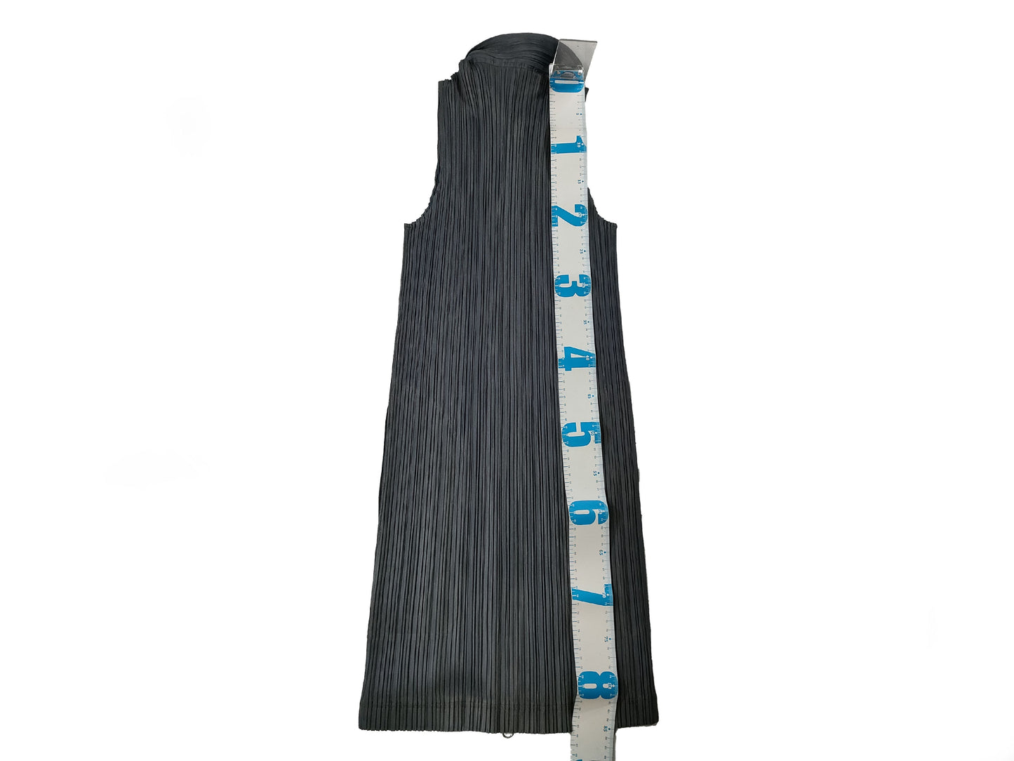 ISSEY MIYAKE Pleats Please Vest Zipper Gray Vest