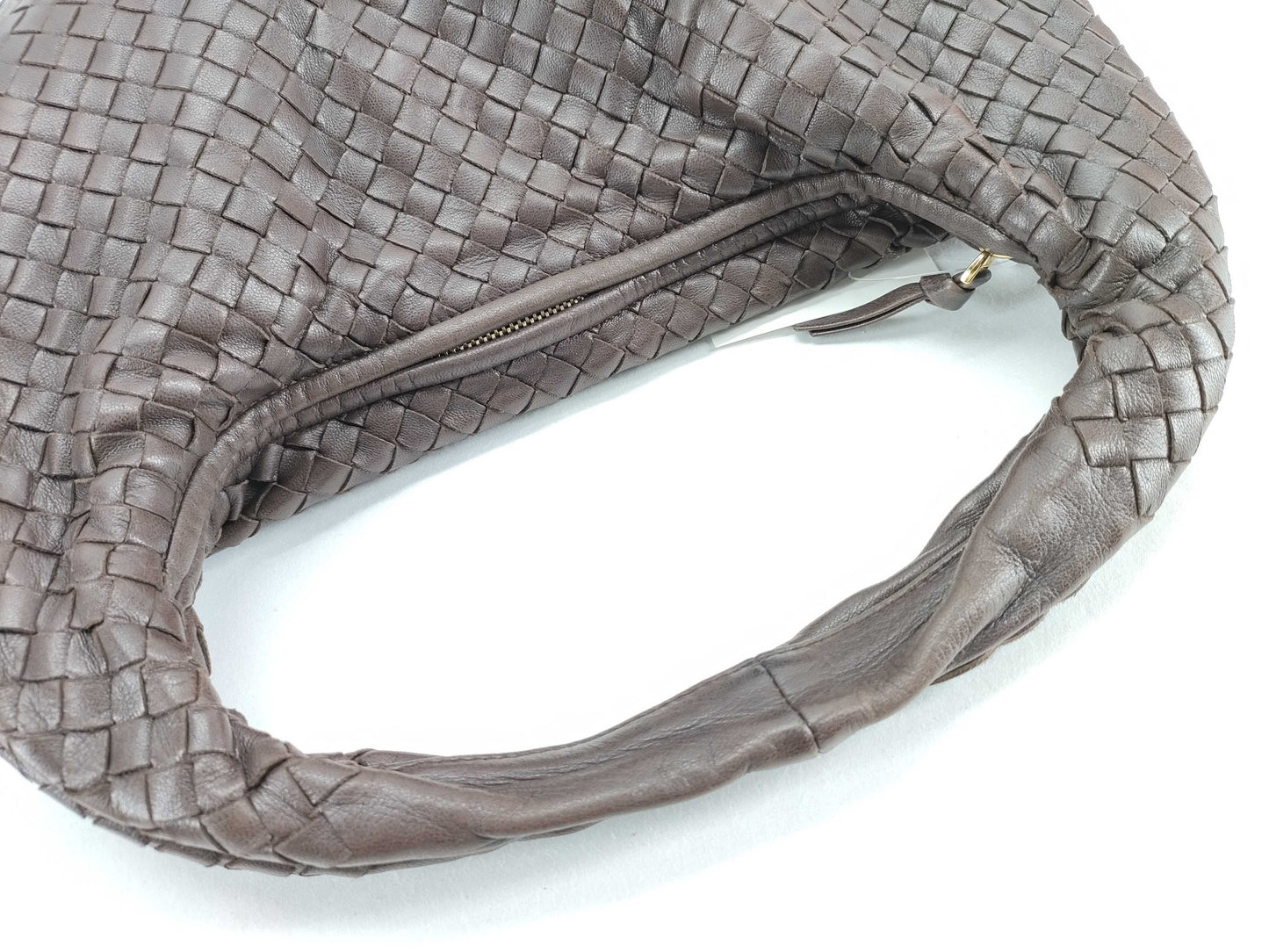 BOTTEGA VENETA Intrecciato Leather Hobo One-Shoulder Tote Bag
