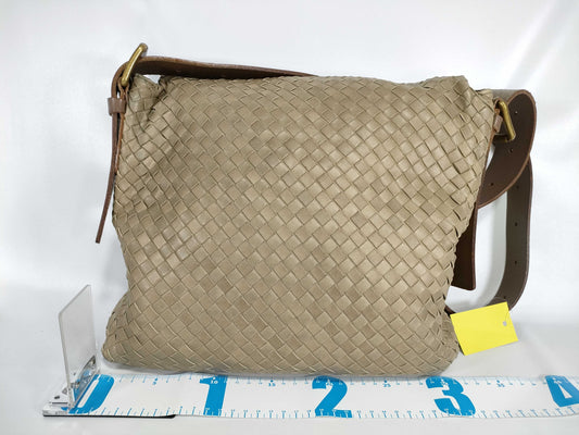 BOTTEGA VENETA Intrecciato Flap Shoulder Bag