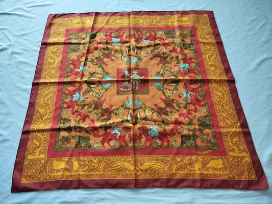 HERMES Carre EARLY AMERICA Scarf