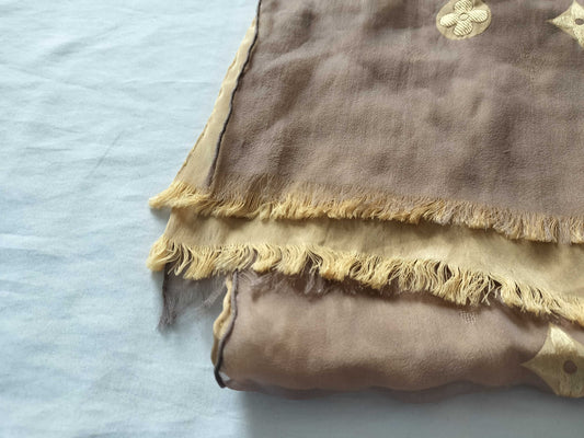 LOUIS VUITTON Monogram Monogram Scarf