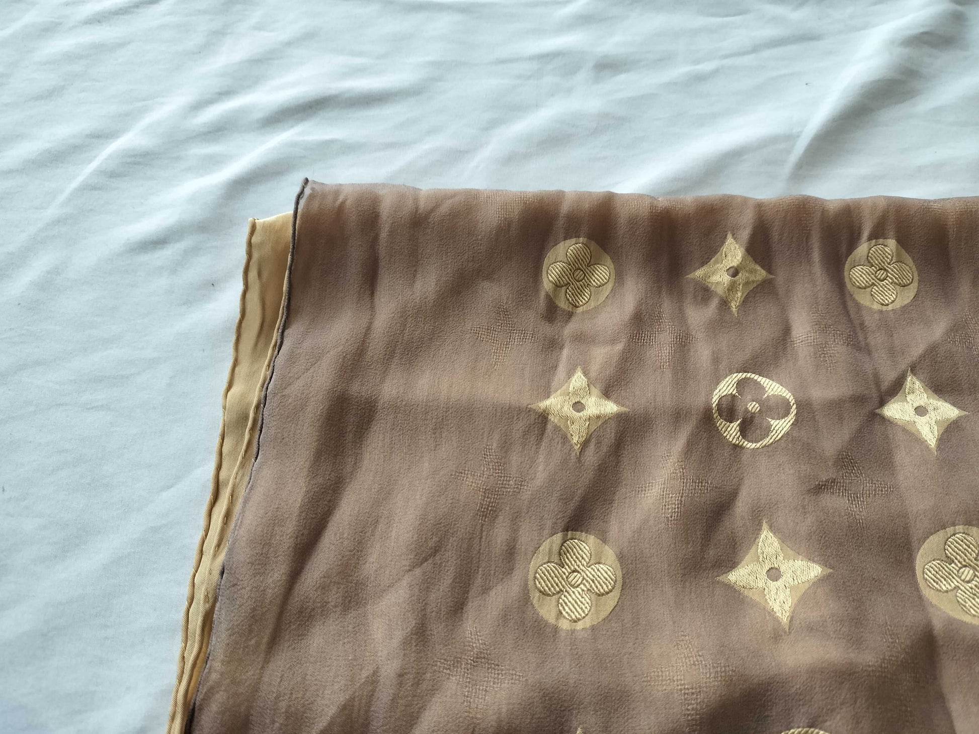 LOUIS VUITTON Monogram Monogram Scarf