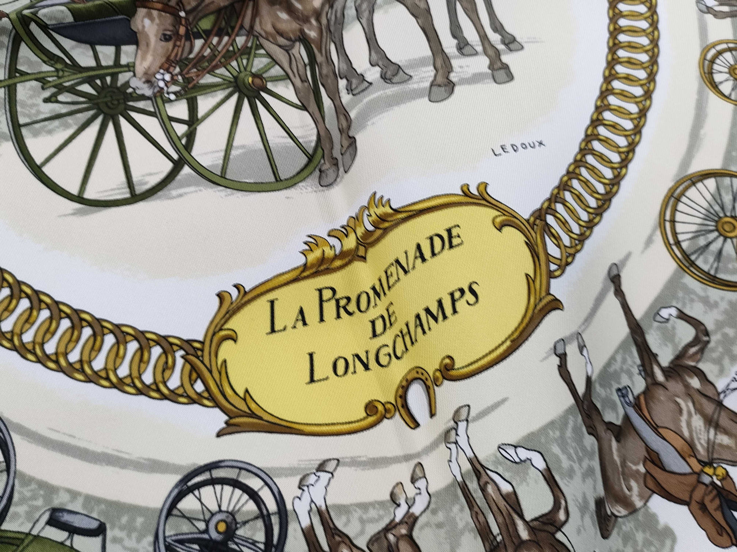 HERMES Carré Walk to Longchamp Other accessories