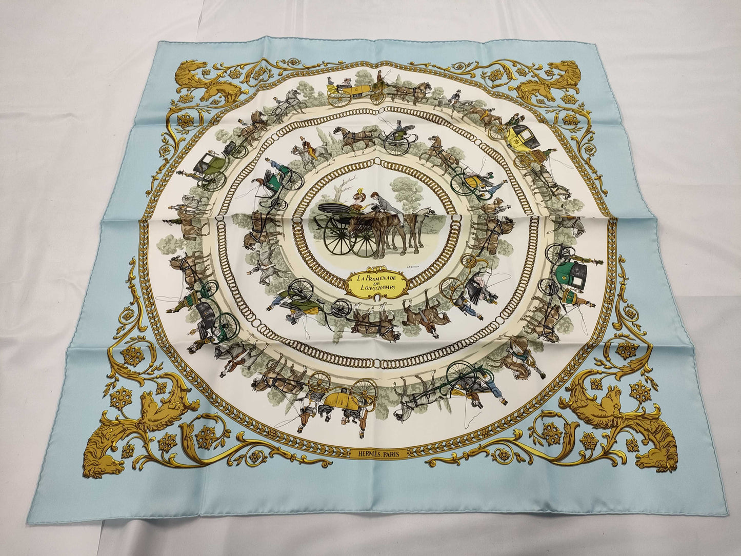 HERMES Carré Walk to Longchamp Other accessories