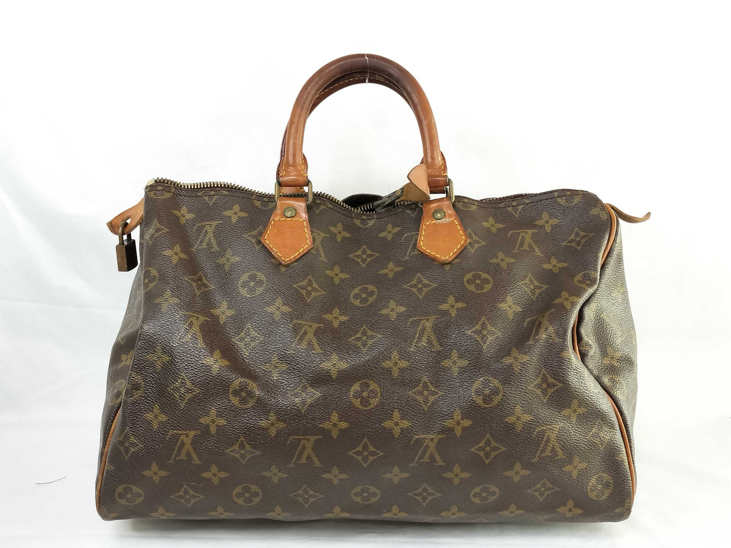 LOUIS VUITTON Monogram M41107 Speedy 35 Boston Bag