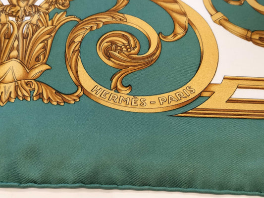 HERMES Carre LES TUILERIES Scarf Scarf