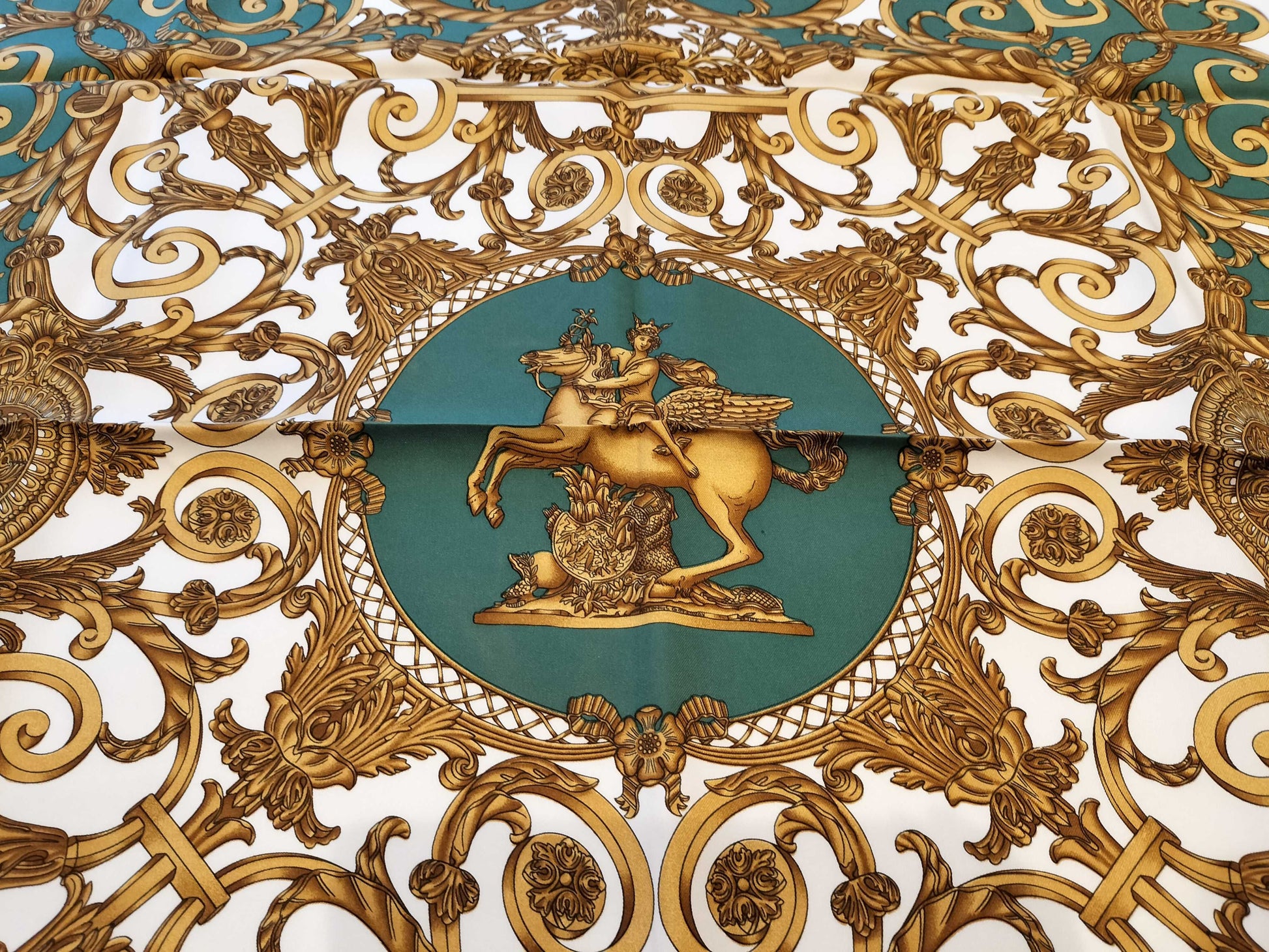 HERMES Carre LES TUILERIES Scarf Scarf