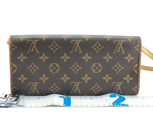LOUIS VUITTON Monogram Pochette Twin Shoulder Bag