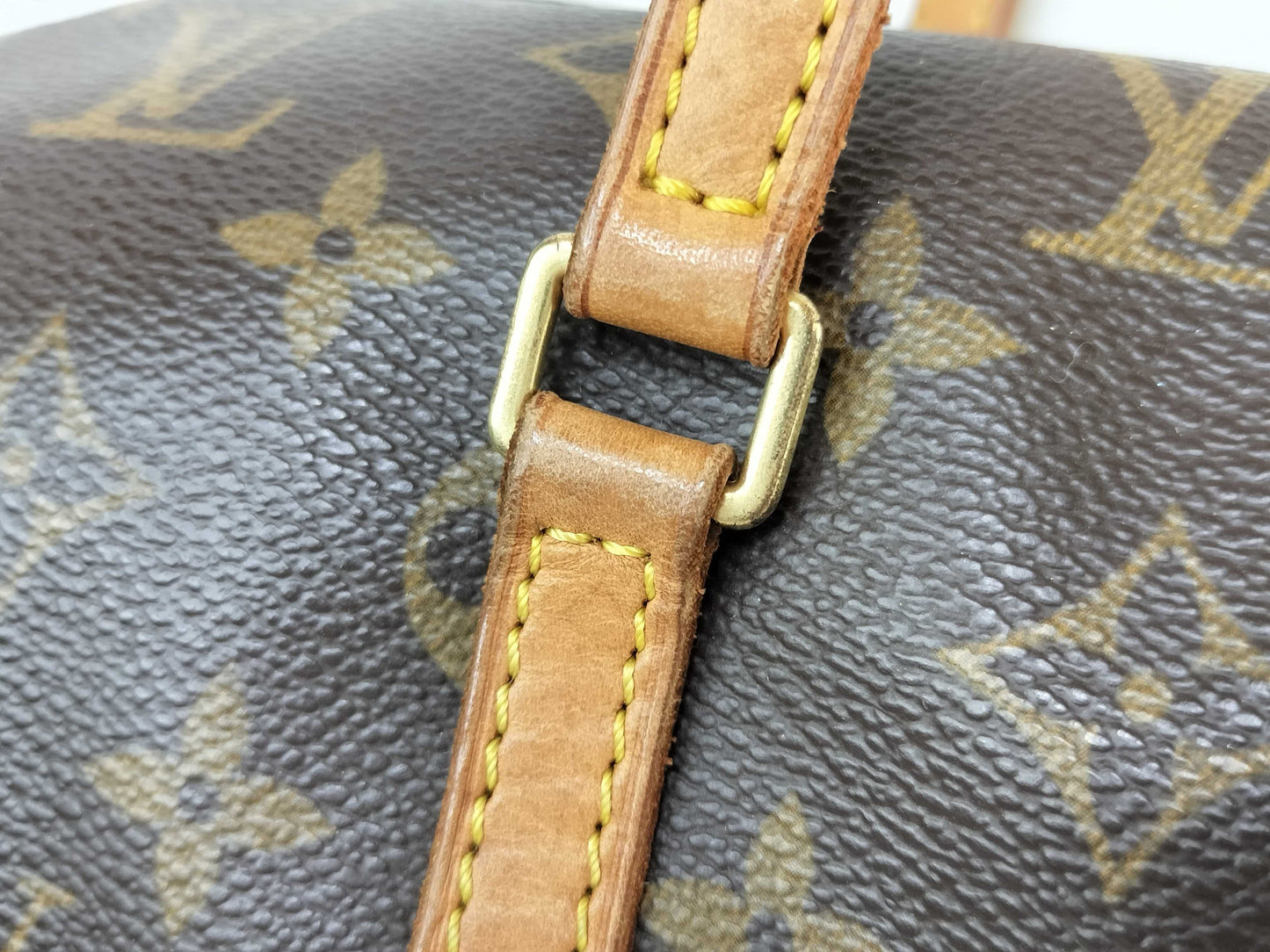 LOUIS VUITTON Monogram M51385 Papillon 30 Pouch Tote Bag