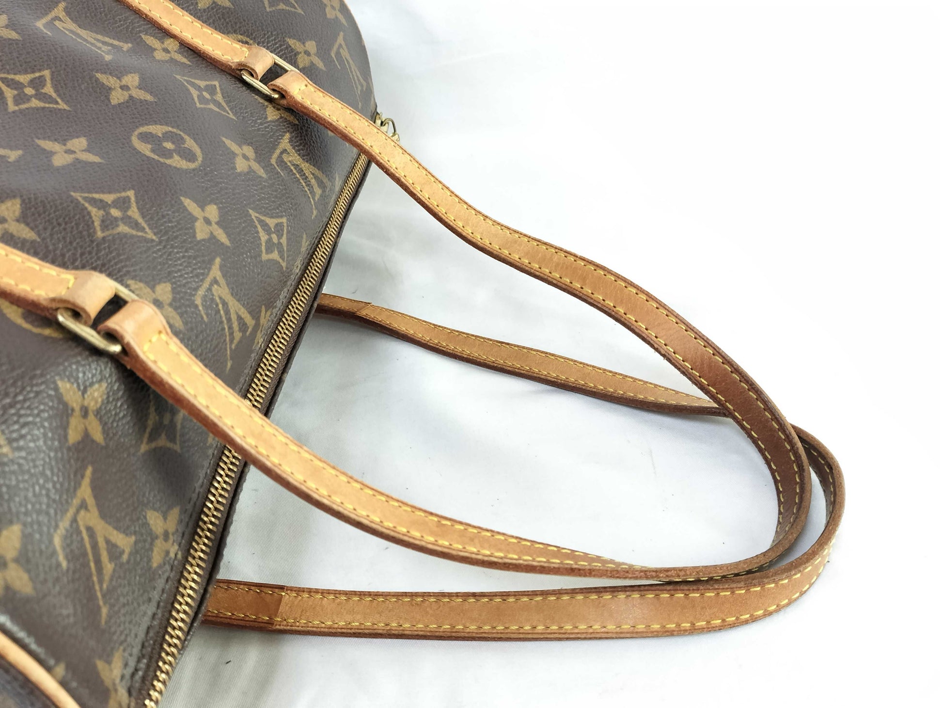 LOUIS VUITTON Monogram M51385 Papillon 30 Pouch Tote Bag