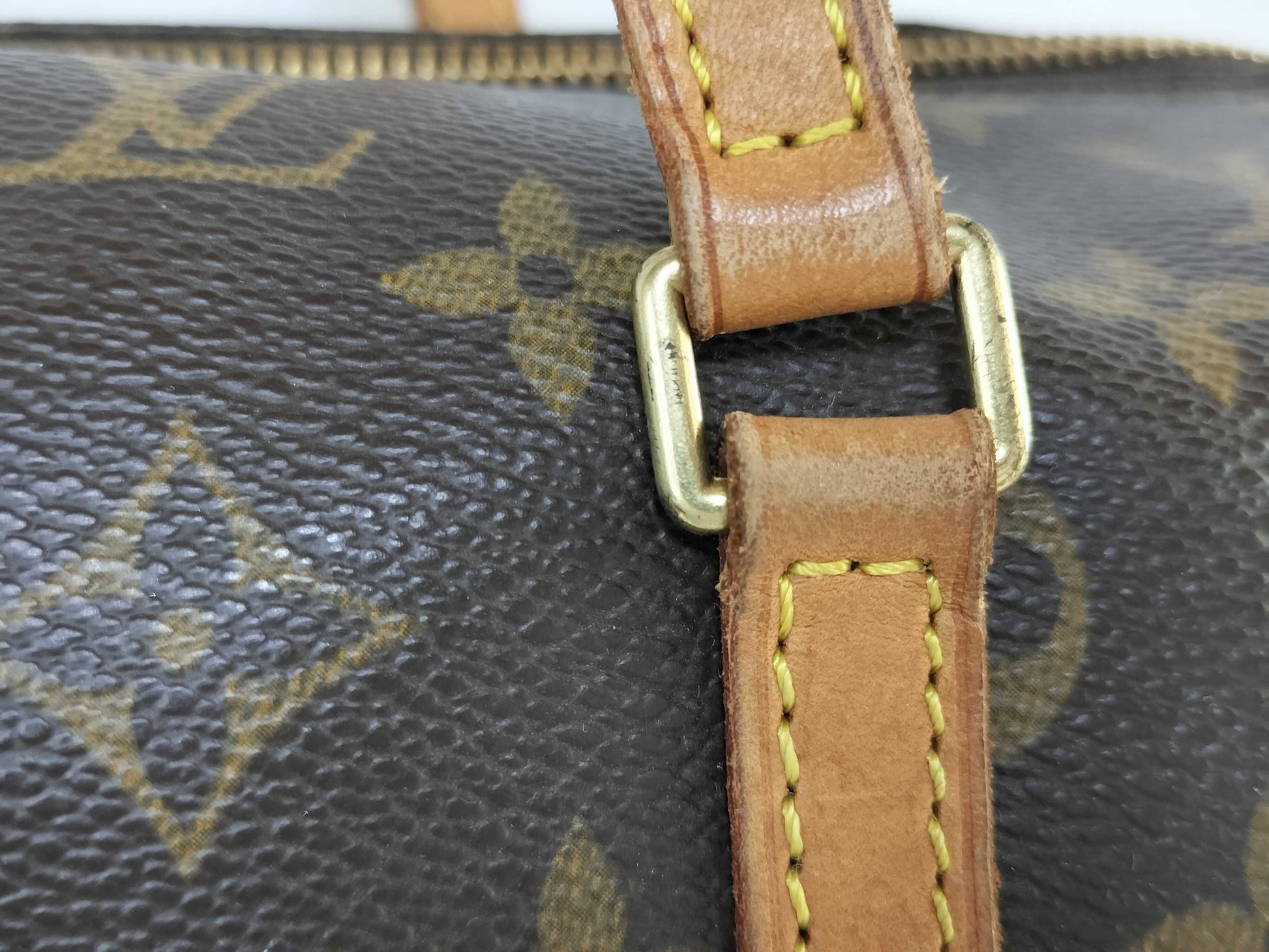LOUIS VUITTON Monogram M51385 Papillon 30 Pouch Tote Bag
