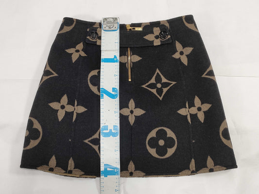 LOUIS VUITTON Monogram Giant Monogram Skirt