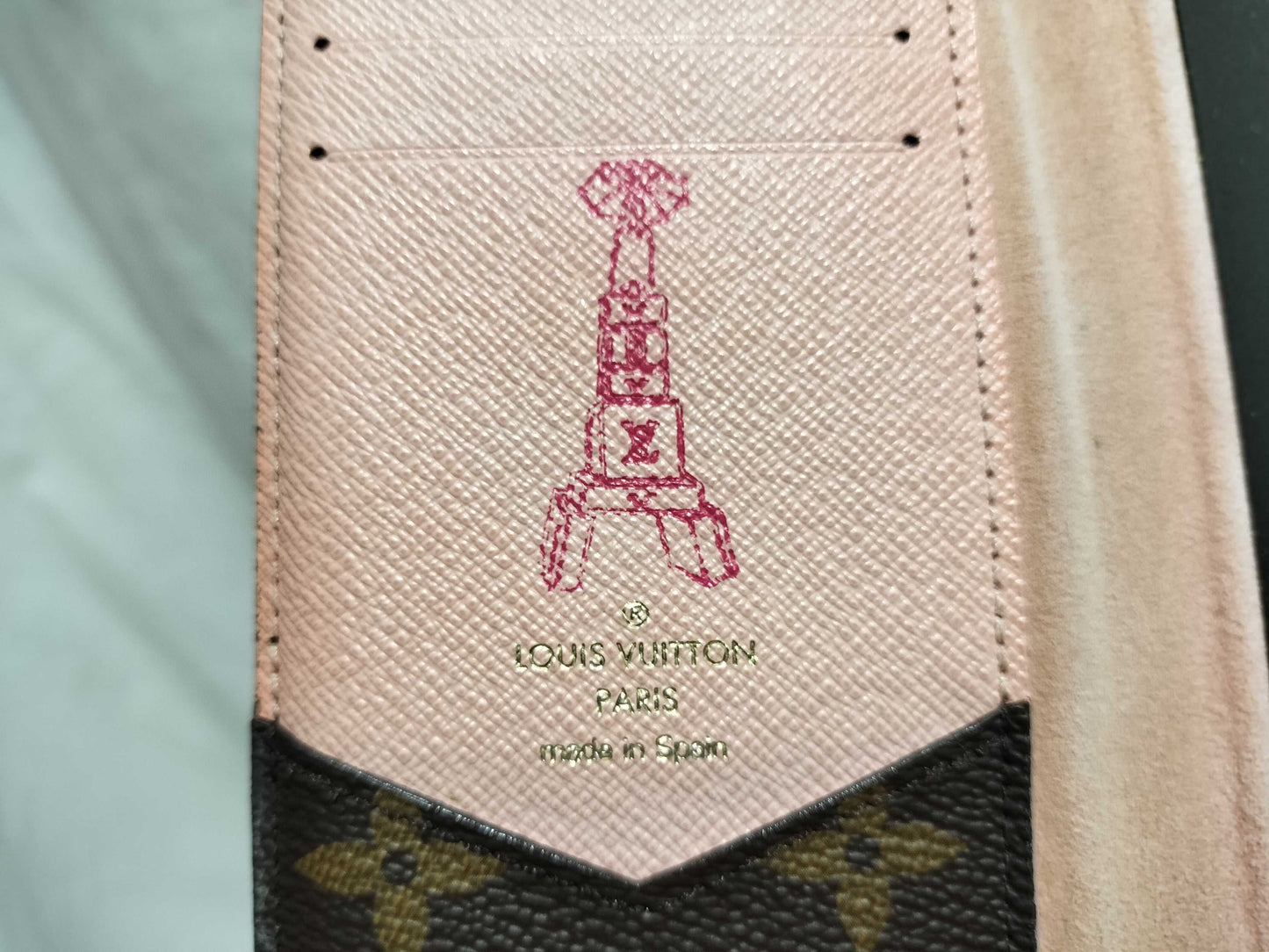 LOUIS VUITTON Monogram Smartphone Case Mono/Epi 2-Piece Set Other Accessories