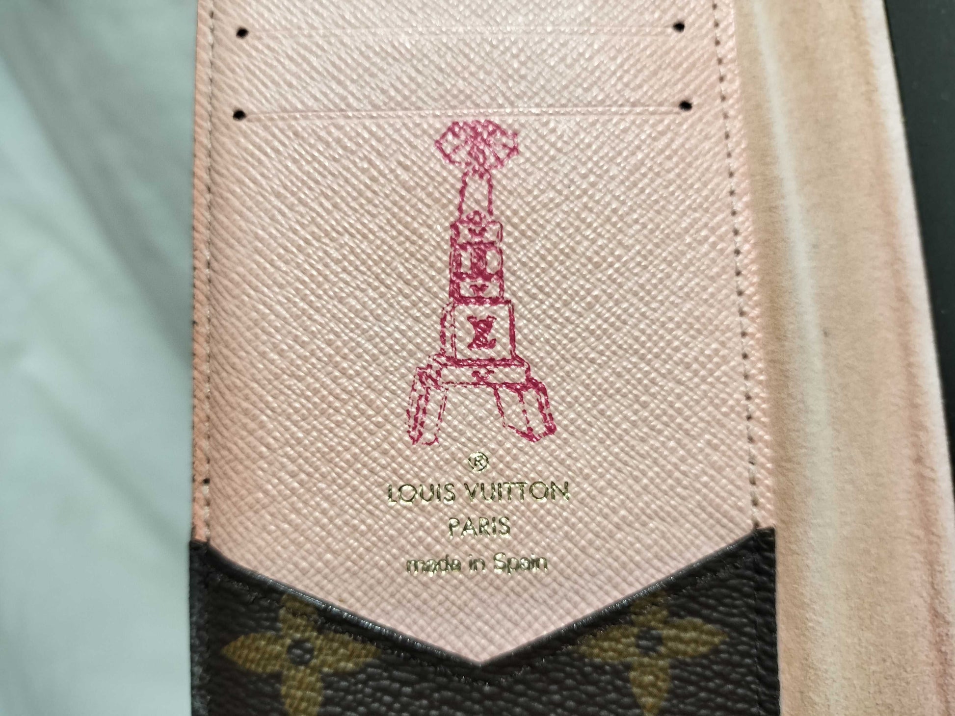 LOUIS VUITTON Monogram Smartphone Case Mono/Epi 2-Piece Set Other Accessories