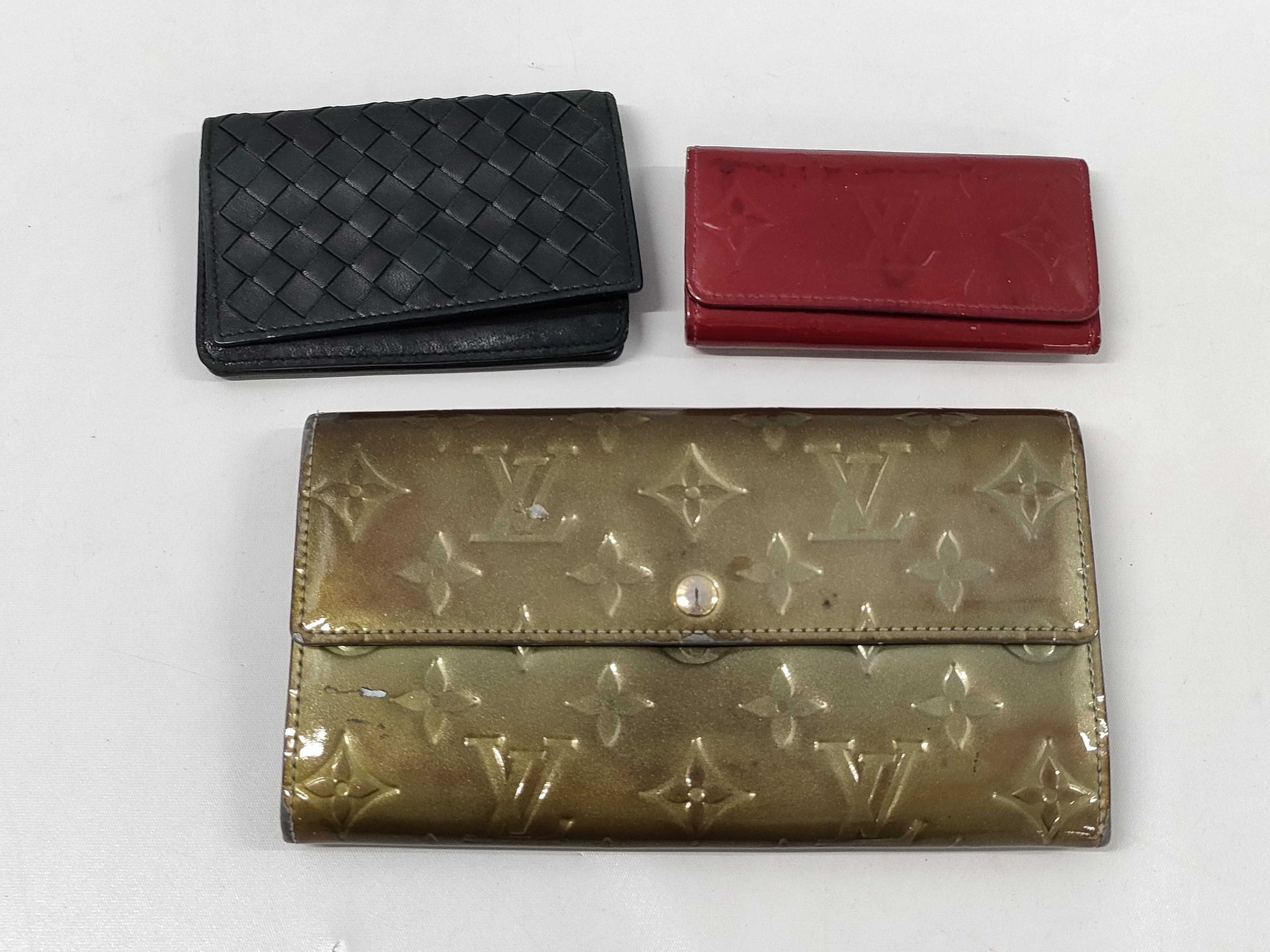 LOUIS VUITTON Louis Vuitton Bottega Veneta Accessory Set Wallet