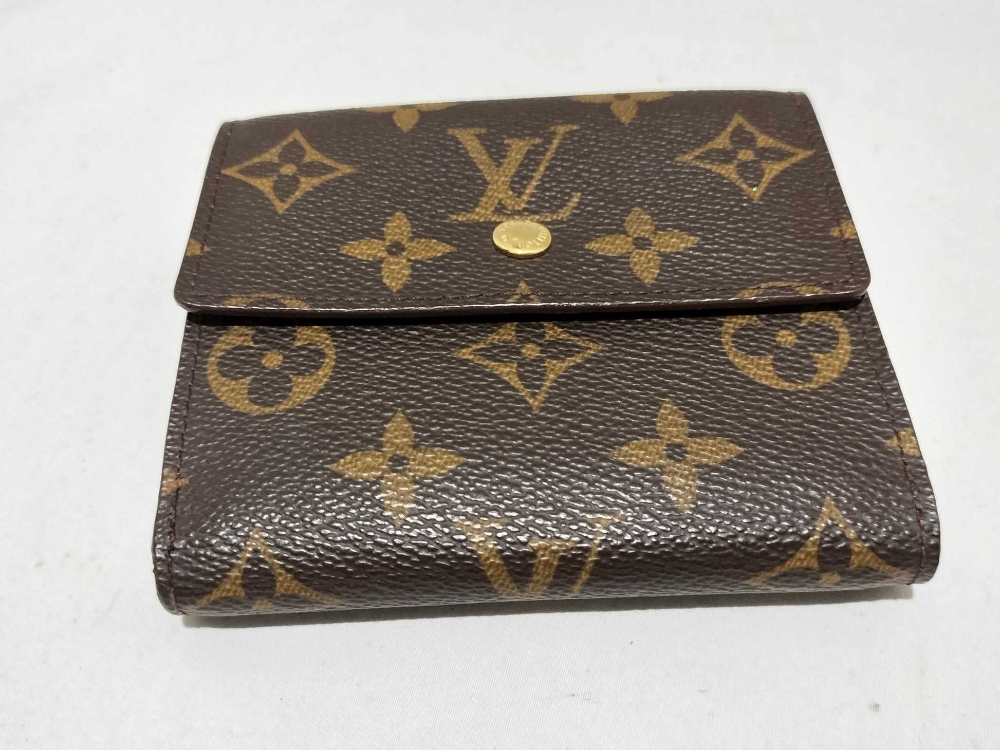 LOUIS VUITTON Monogram Double Hook Folding Wallet