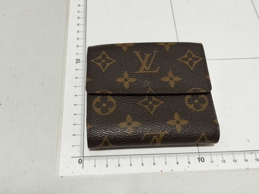 LOUIS VUITTON Monogram Double Hook Folding Wallet