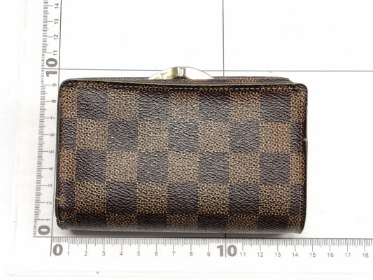 LOUIS VUITTON Damier Porte Monnaie Bi-Empire Viennois N61664 Wallet