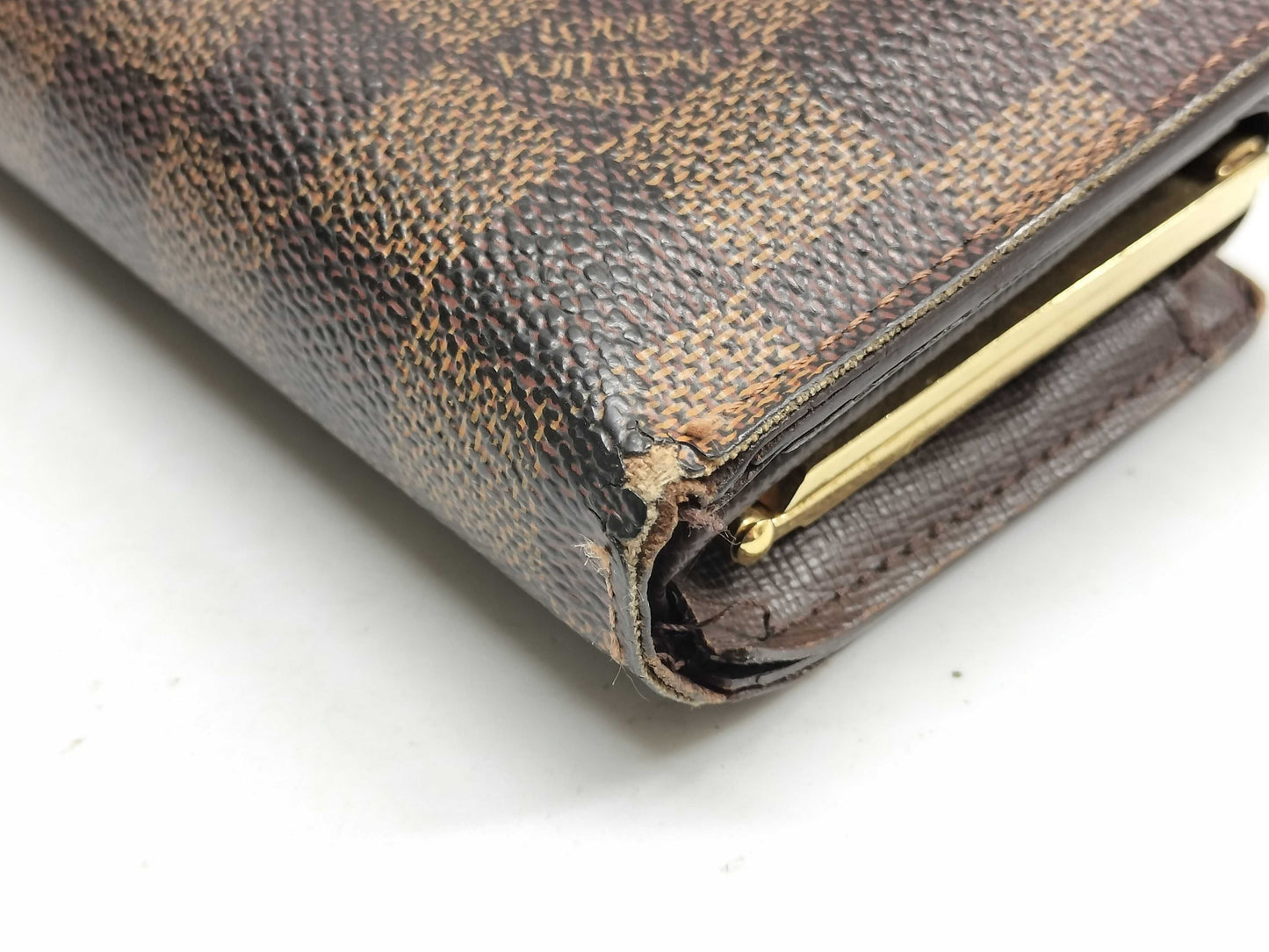 LOUIS VUITTON Damier Porte Monnaie Bi-Empire Viennois N61664 Wallet