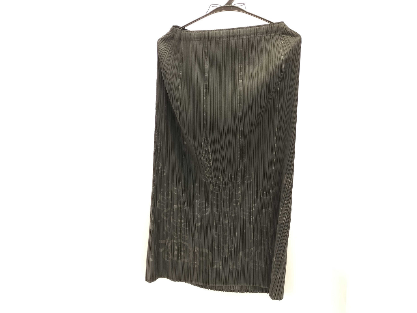 ISSEY MIYAKE Pleats Please patterned skirt