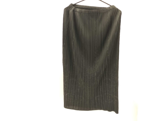 ISSEY MIYAKE Pleats Please patterned skirt