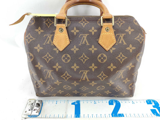 LOUIS VUITTON Monogram Speedy 25 M41528 Handbag