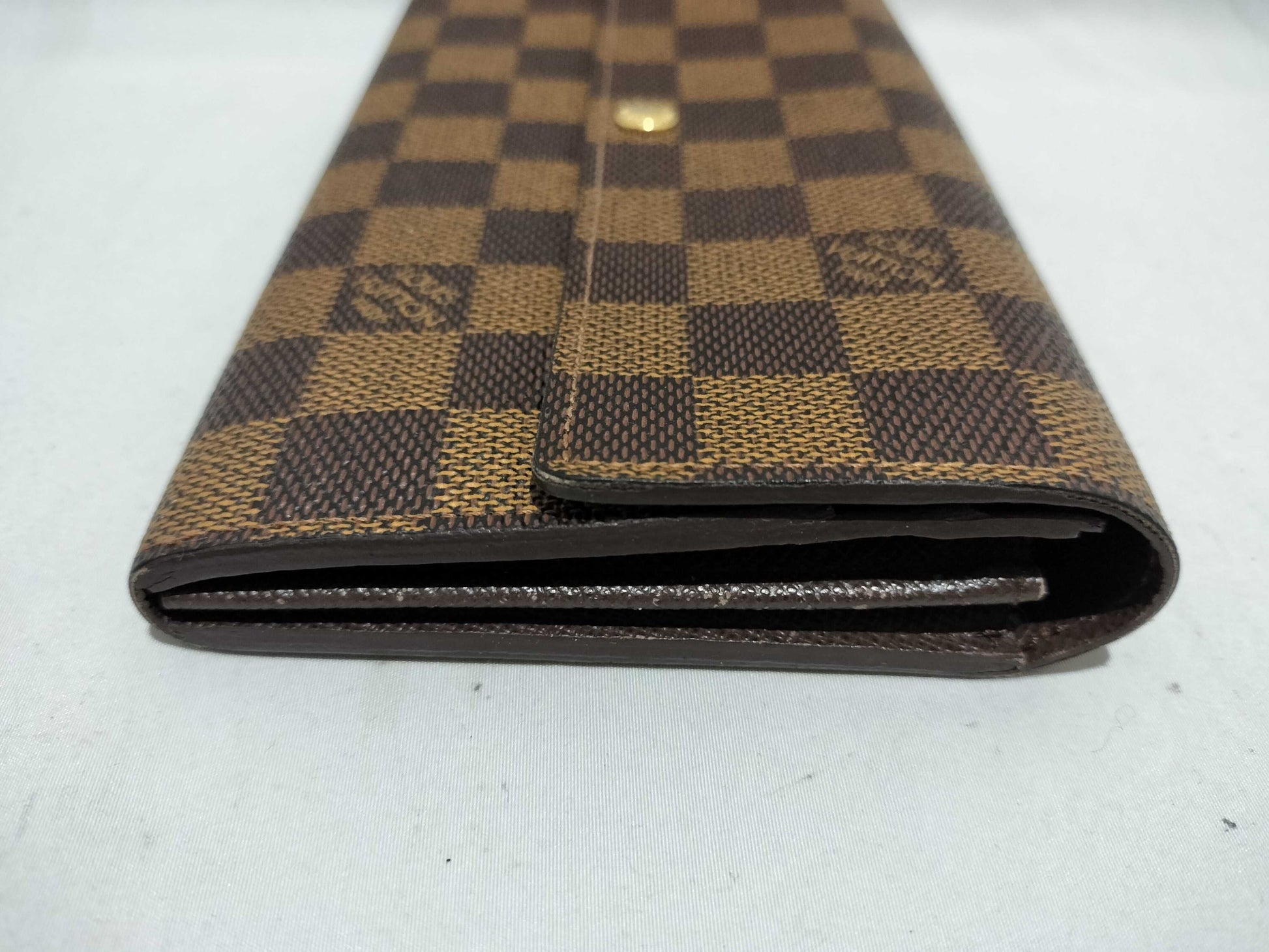 LOUIS VUITTON Damier Portefeuille Sarah N61734 Wallet