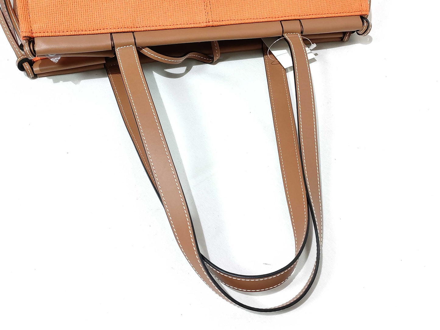 LOEWE Cushion Tote Small Canvas & Calfskin Tote Bag