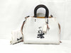 COACH 20315 White Limited Edition Handbag
