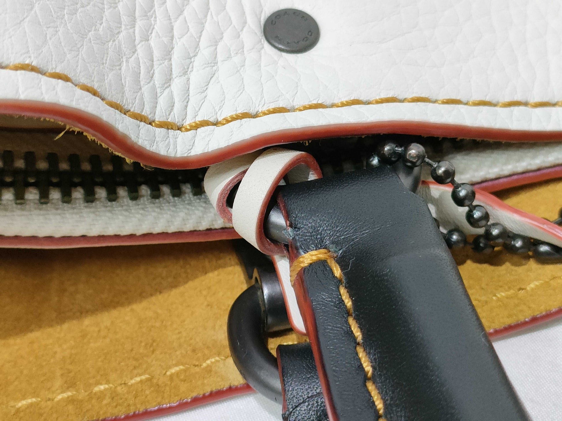COACH 20315 White Limited Edition Handbag