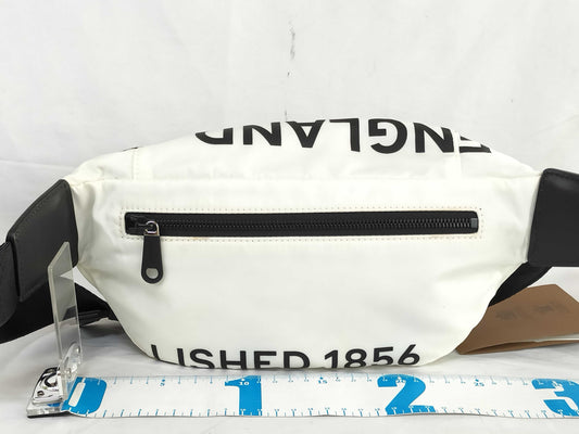 BURBERRY White Body Bag Logo Waist Bag