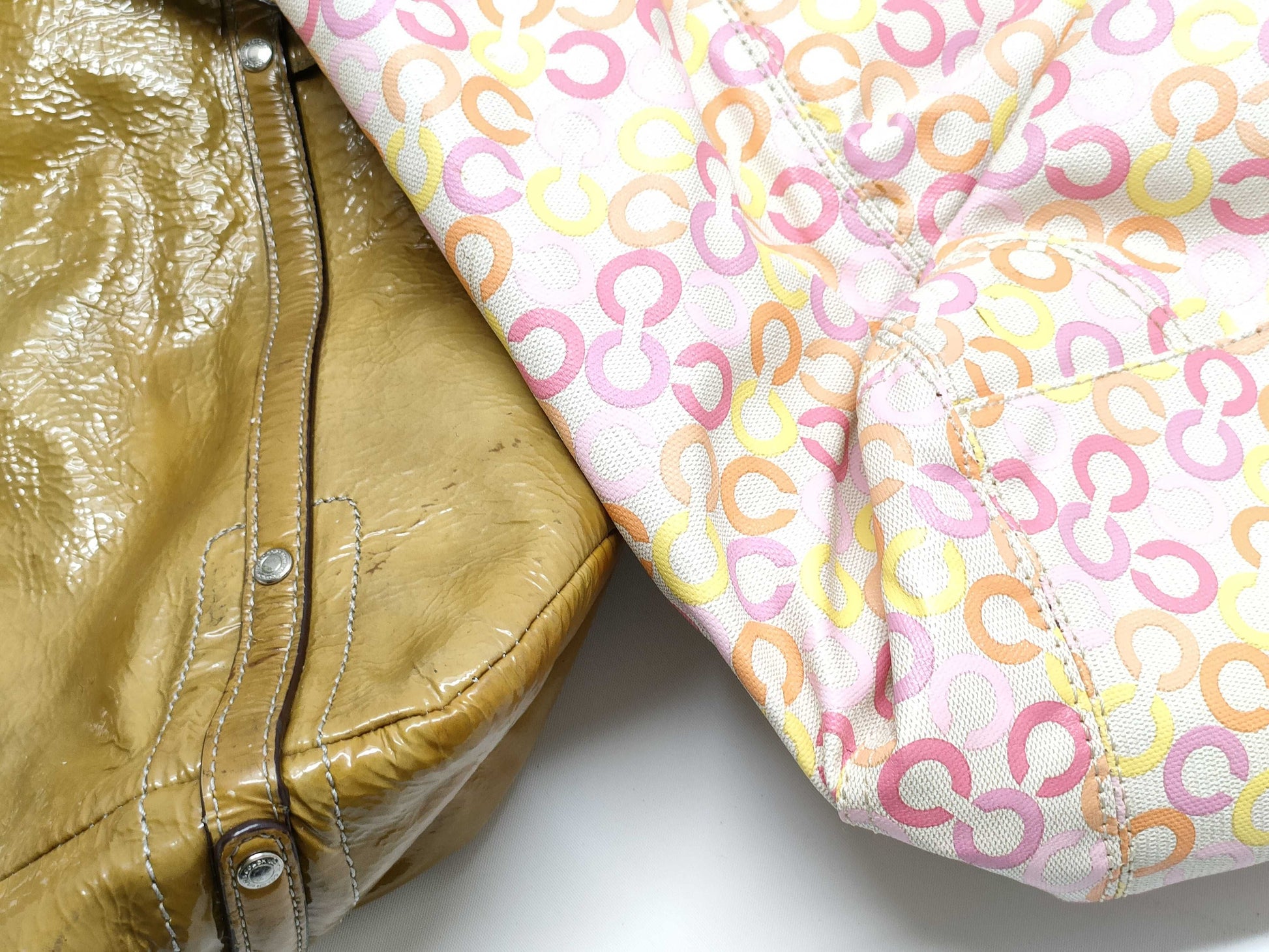 COACH Signature Turnlock/One-Shoulder/Hand etc.*2 Handbags