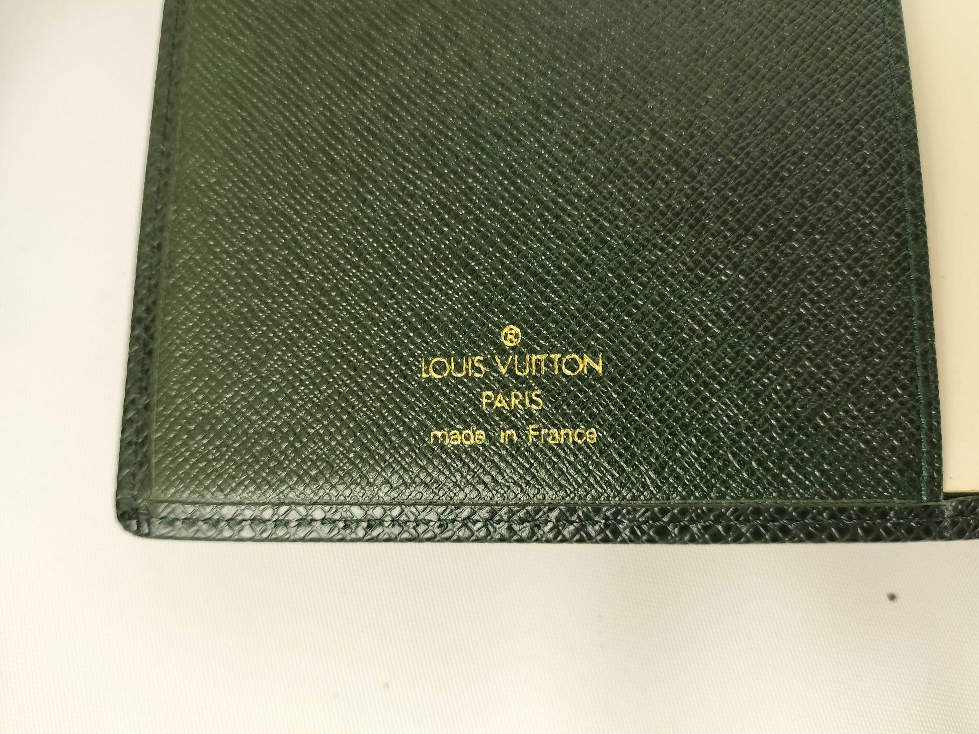LOUIS VUITTON Taiga Agenda Cover Notebook Cover