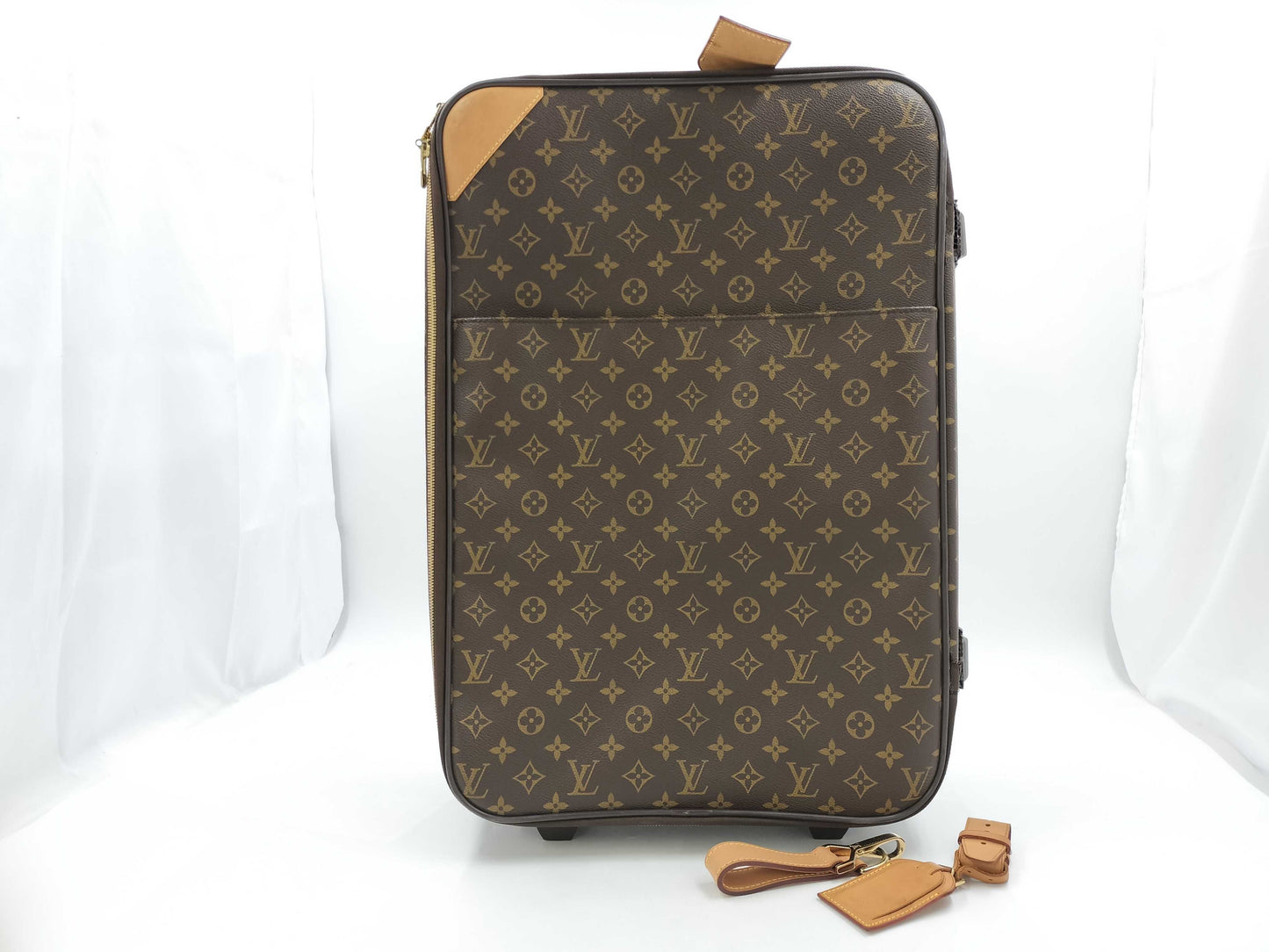 LOUIS VUITTON Monogram Louis Vuitton Monogram Carry Case Trolley Vegas Carry Bag