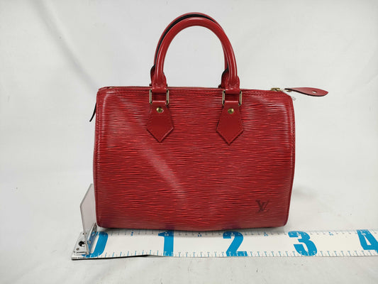 LOUIS VUITTON Epi Speedy 25 Handbag