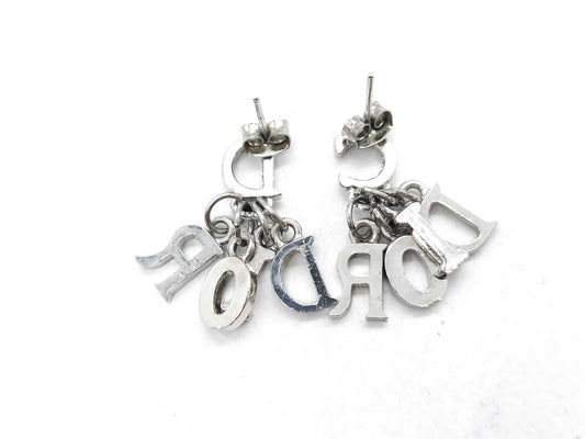 Dior logo earrings