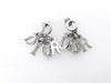 Dior logo earrings