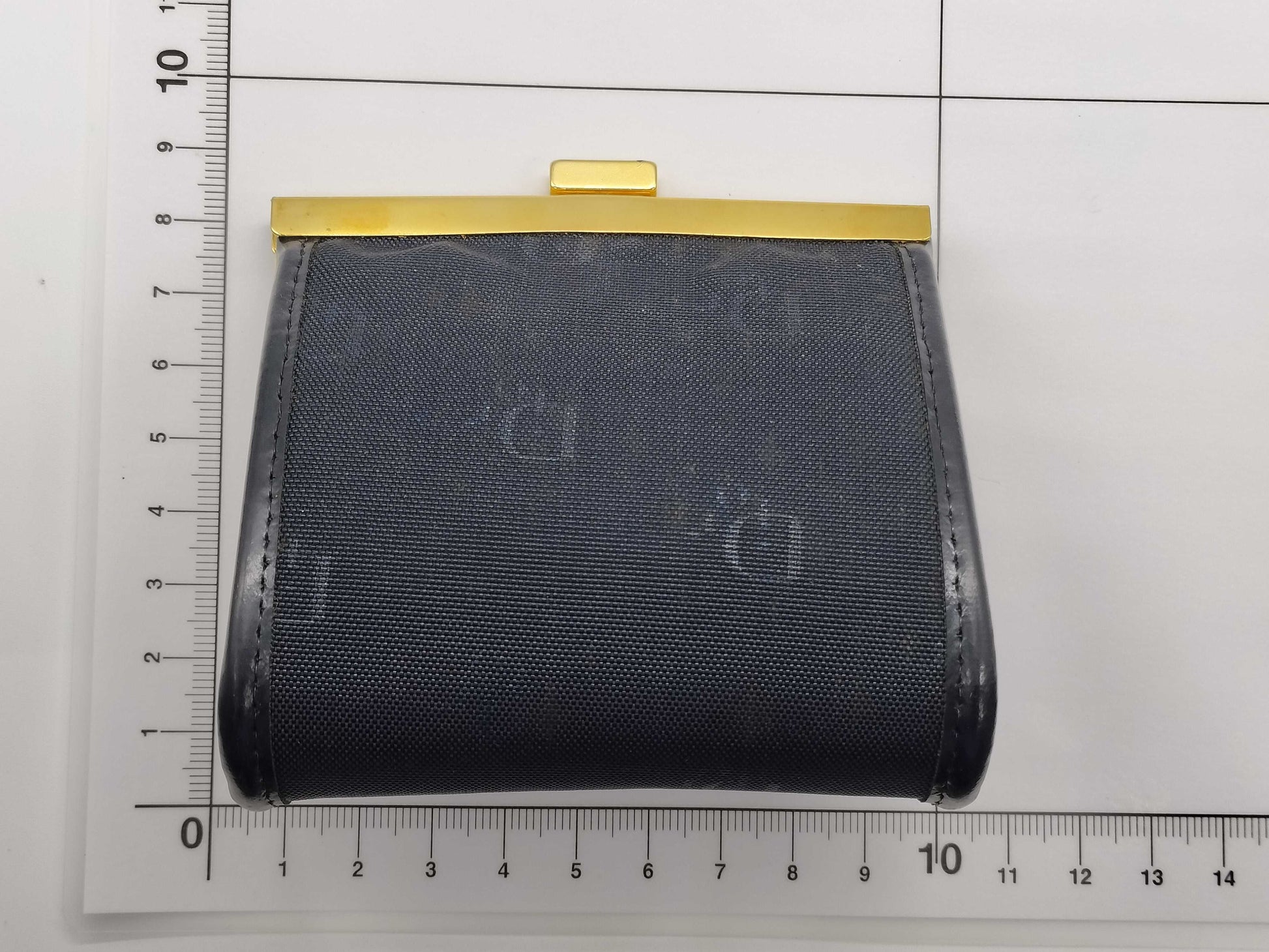 Dior clasp coin case