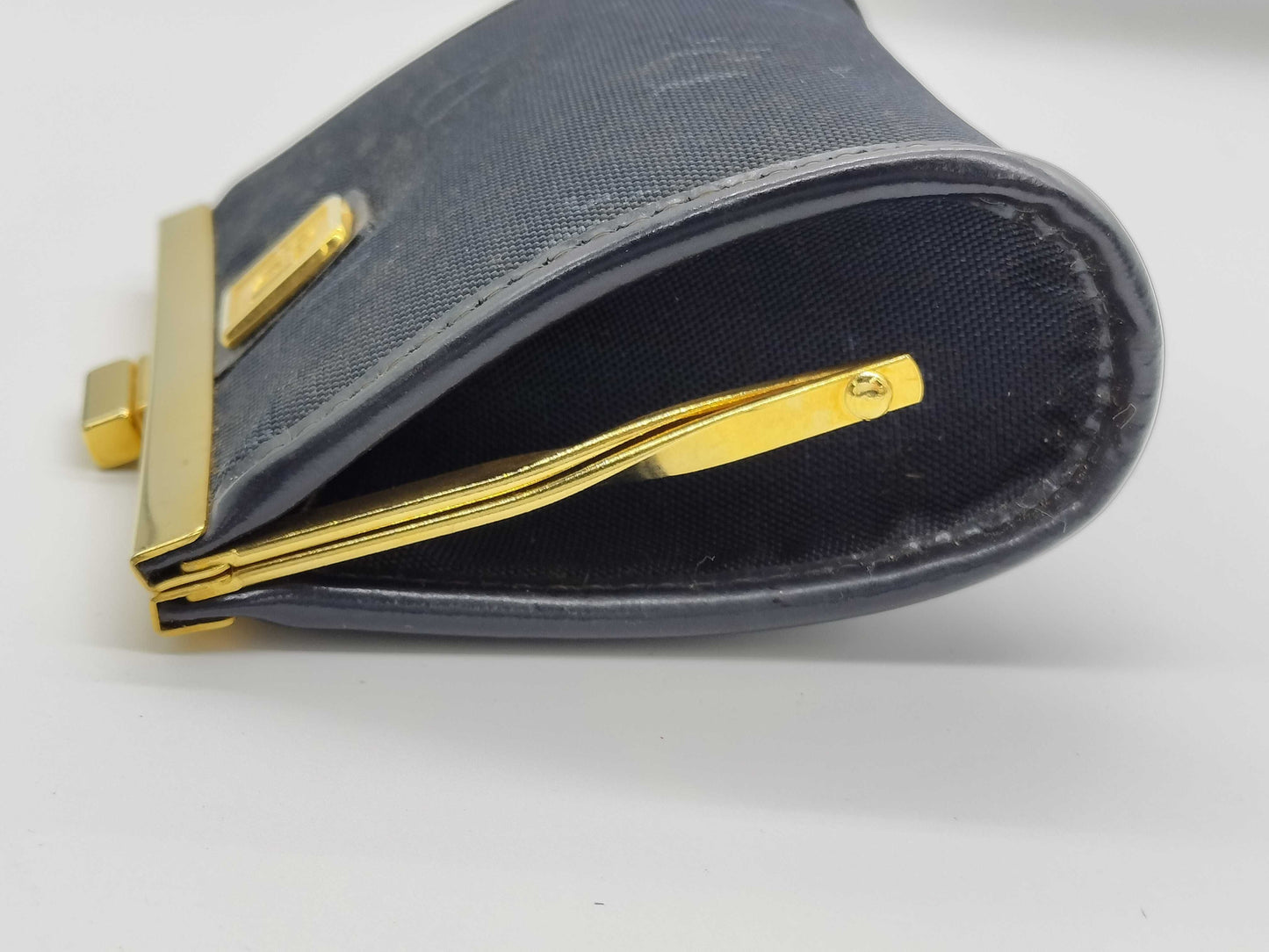 Dior clasp coin case