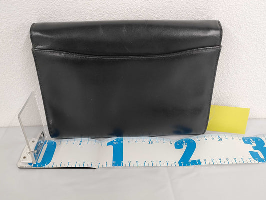 CELINE Macadam Leather Chain Shoulder Bag