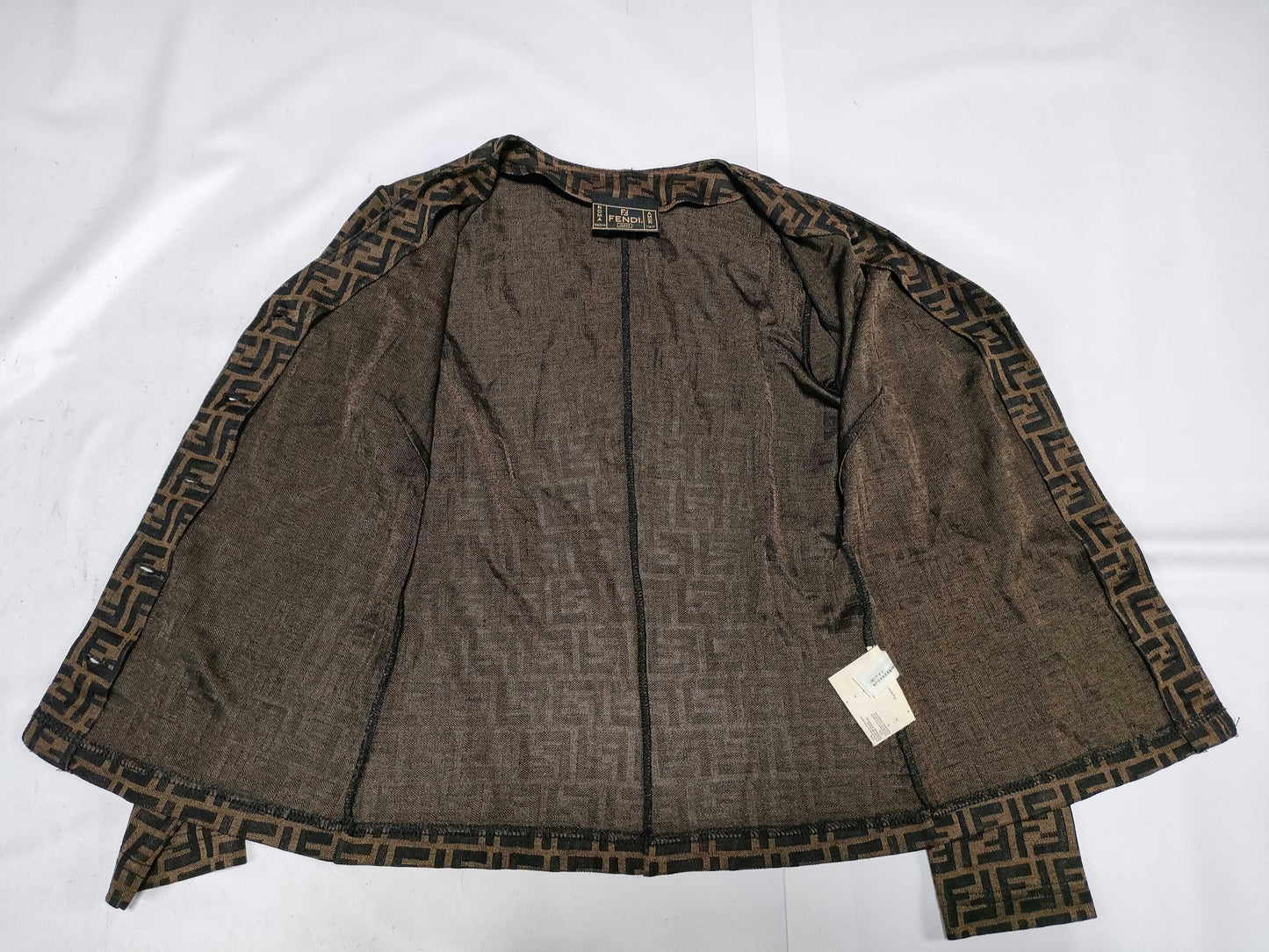 FENDI Zucca print Zucca top cardigan