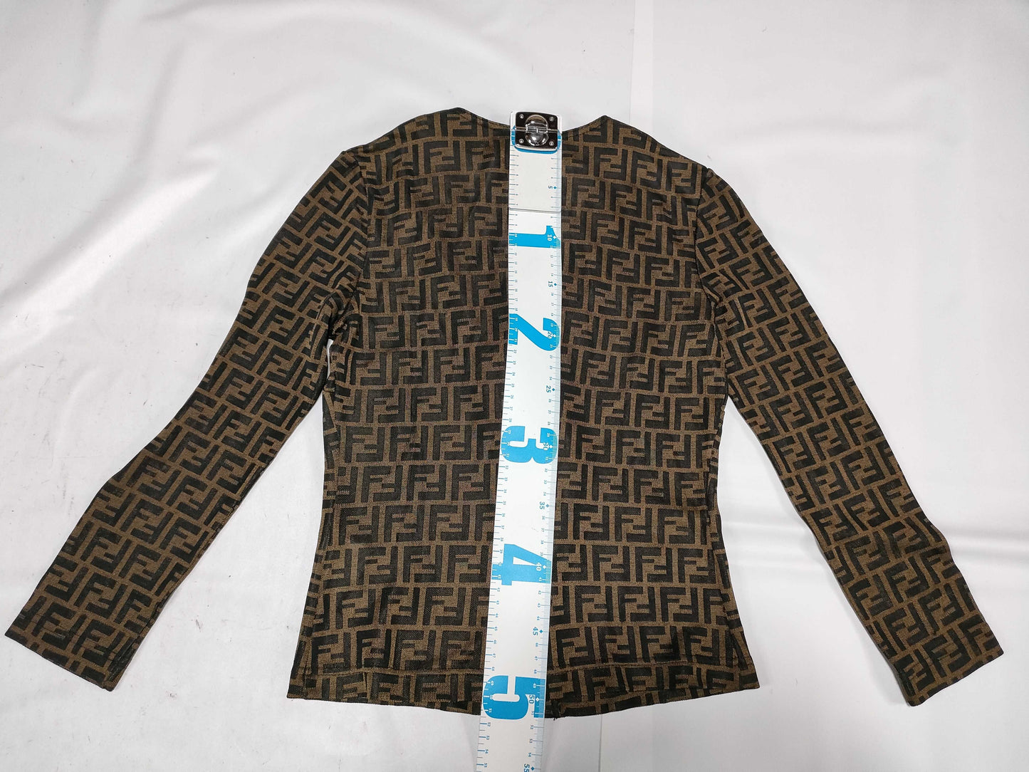 FENDI Zucca print Zucca top cardigan