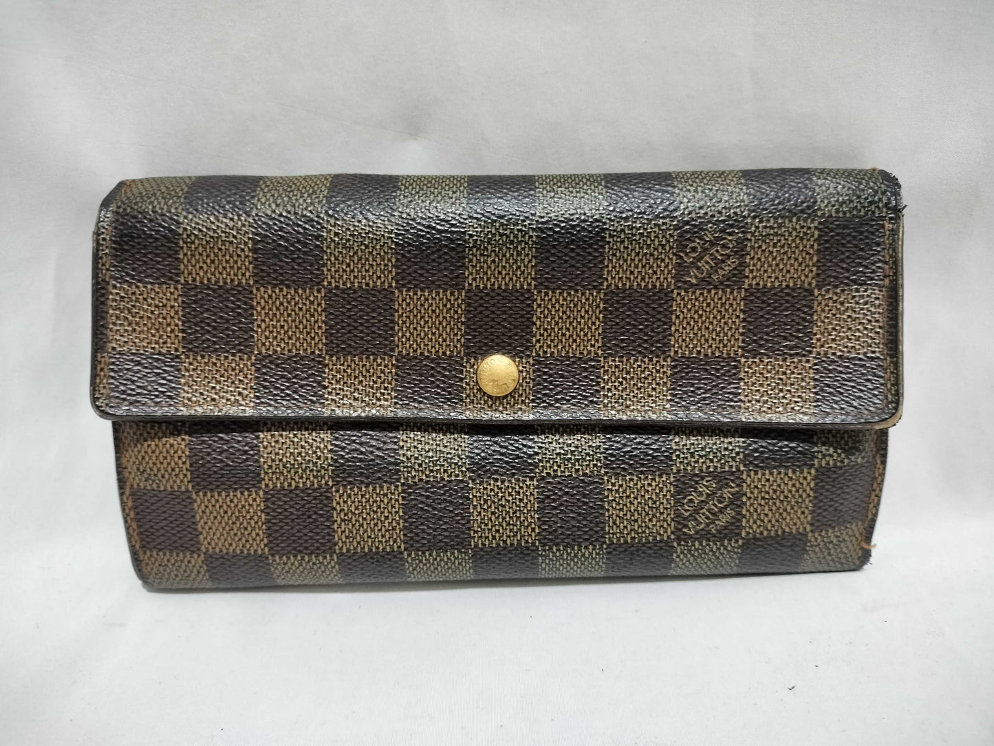 LOUIS VUITTON Damier Portefeuille Sarah Wallet