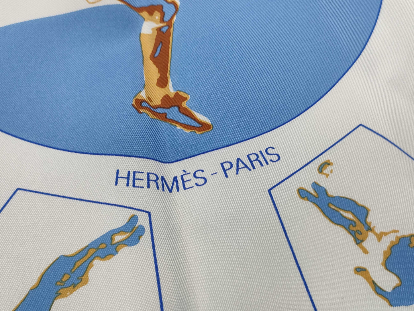 HERMES Carré Vive les champions Scarf Other accessories