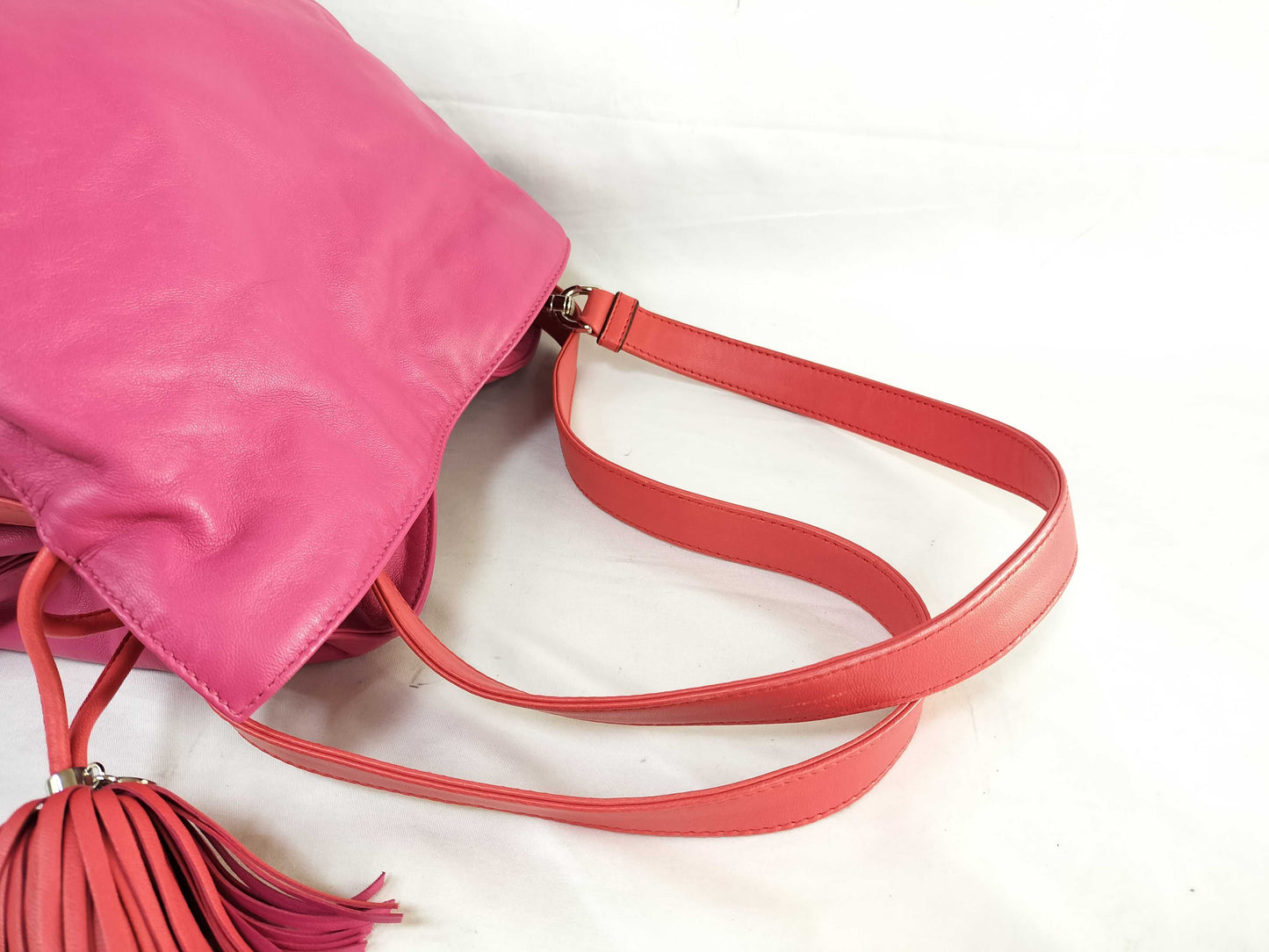 LOEWE Flamenco Pink Shoulder Bag