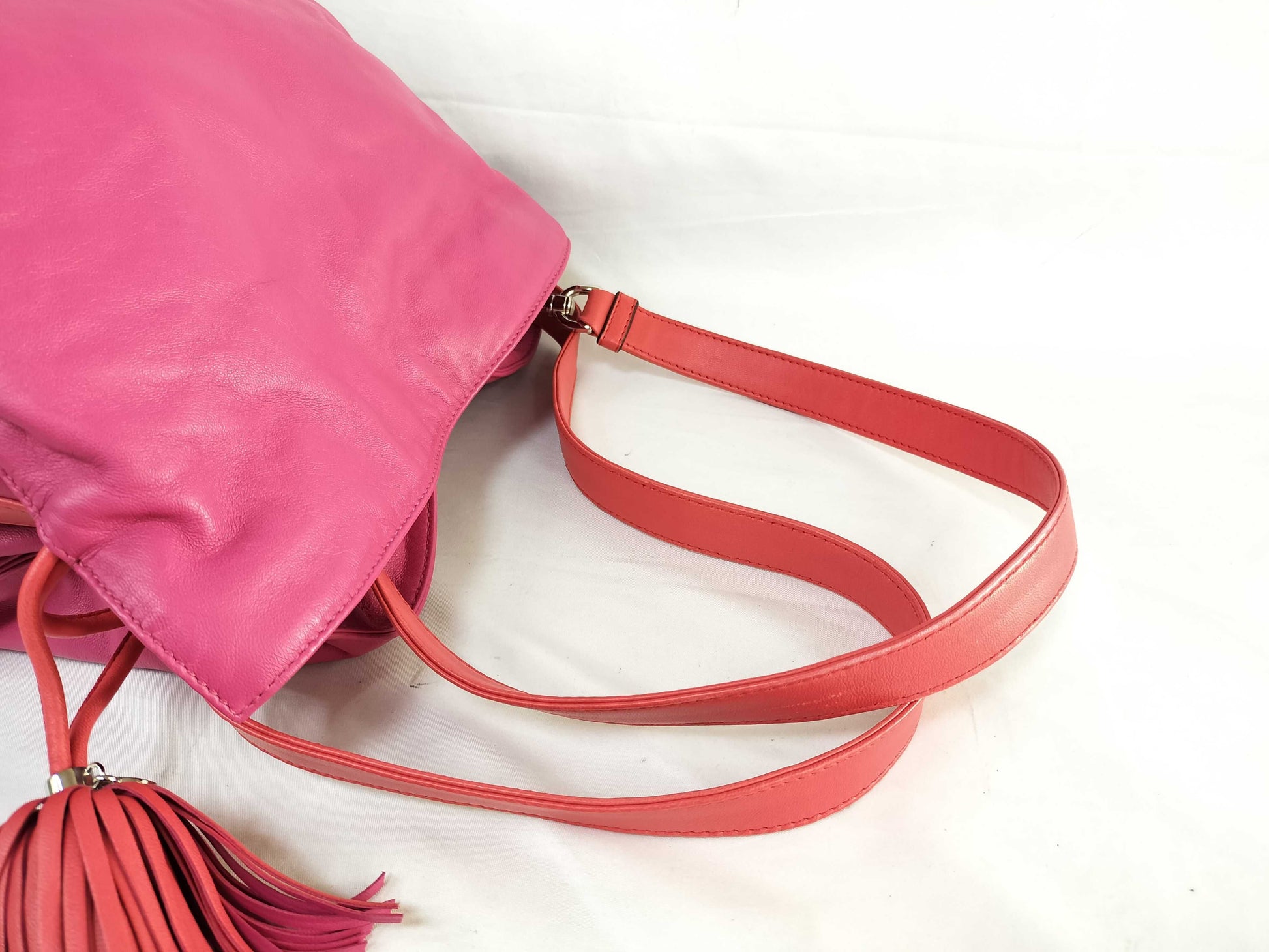 LOEWE Flamenco Pink Shoulder Bag